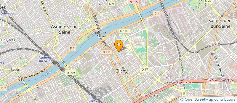 localisation de l'entreprise MADAME LIDIJA MIJOMANOVIC à CLICHY