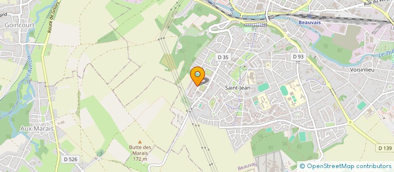 localisation de l'entreprise MADAME LIDIJA SIMOVIC  BEAUVAIS