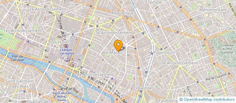 localisation de l'entreprise MADAME LIDUVINE OLIVIERO  PARIS