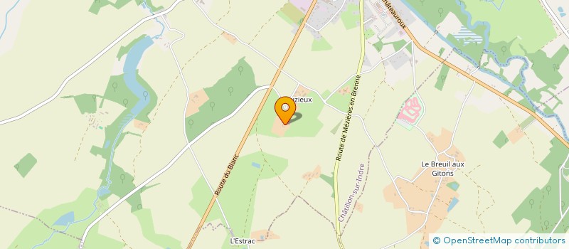 localisation de l'entreprise MADAME LIDWINE BOILEAU à CHATILLON-SUR-INDRE
