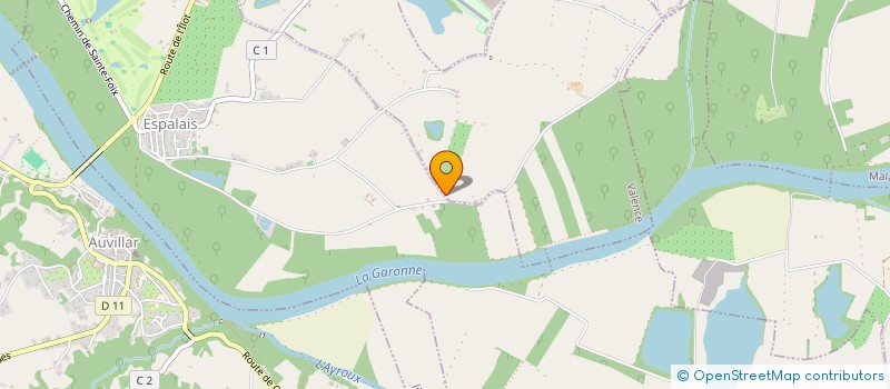 localisation de l'entreprise MADAME LIDWINE CAVAILLE  VALENCE