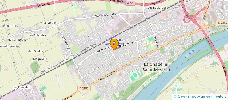 localisation de l'entreprise MADAME LIDWINE CHACUN à LA CHAPELLE-SAINT-MESMIN