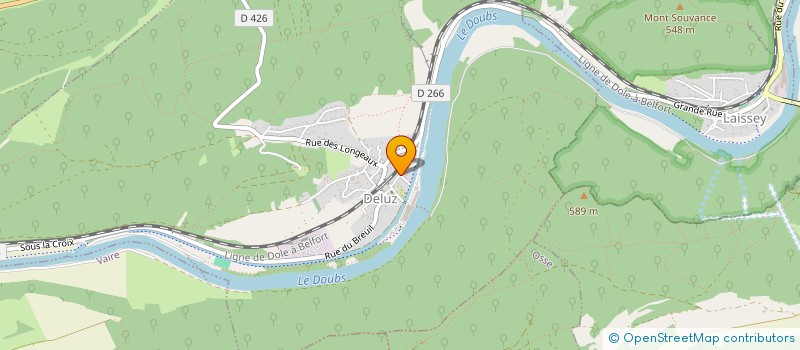 localisation de l'entreprise MADAME LIDWINE DOUSSON  DELUZ