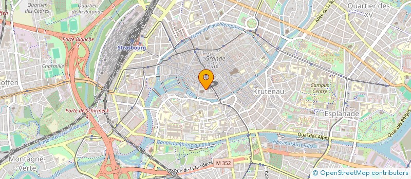 localisation de l'entreprise MADAME LIDWINE LAVERGNE à STRASBOURG