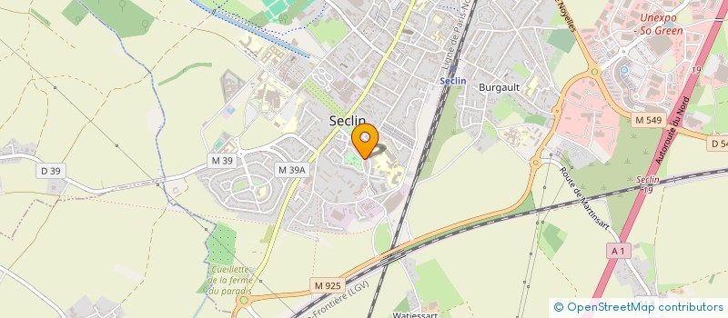 localisation de l'entreprise MADAME LIDWINE MESLOUB à SECLIN