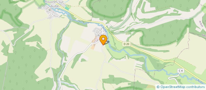 localisation de l'entreprise MADAME LIDWINE PROLONGE à BAY-SUR-AUBE