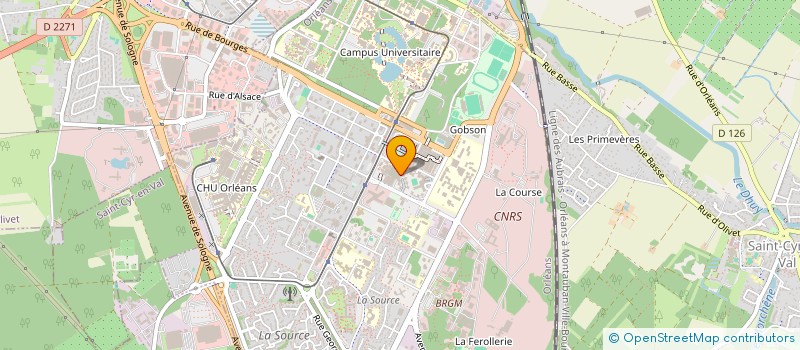 localisation de l'entreprise MADAME LIDY HEU à ORLEANS