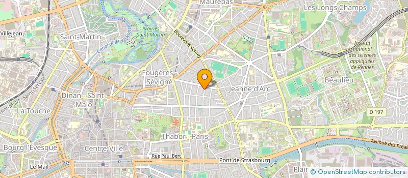 localisation de l'entreprise MADAME LIDY HOPMAN FULLER à RENNES