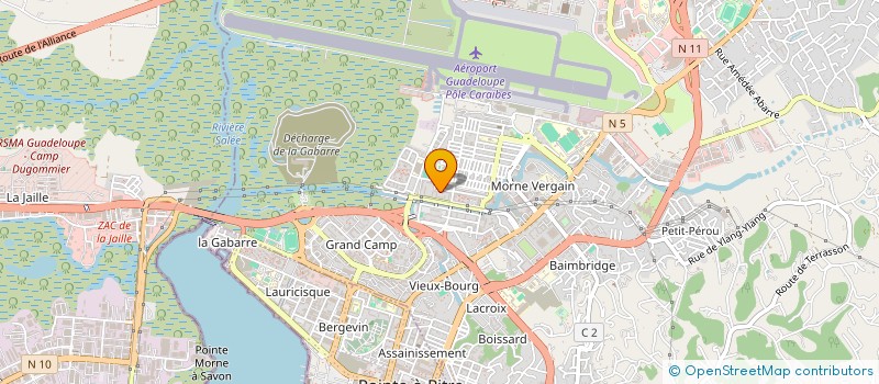 localisation de l'entreprise MADAME LIEE NANDKISSON à LES ABYMES
