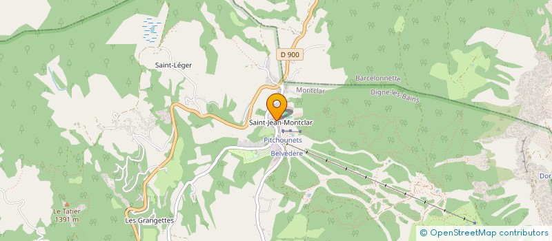 localisation de l'entreprise MADAME LIEN REBRY  MONTCLAR