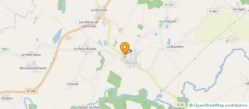 localisation de l'entreprise MADAME LIENA LAGANOVSKA à DROUX
