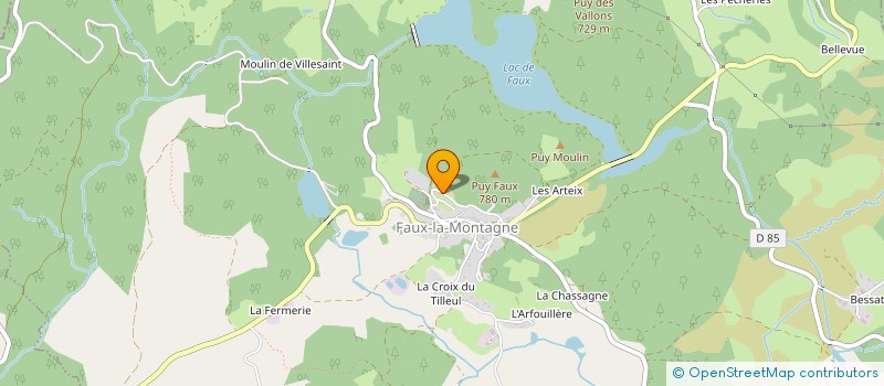 localisation de l'entreprise MADAME LIESBETH SELS à FAUX-LA-MONTAGNE