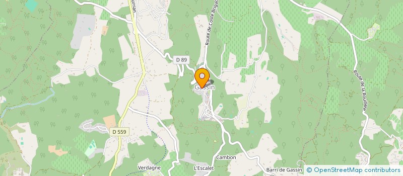 localisation de l'entreprise MADAME LIGIA LOPES  GASSIN