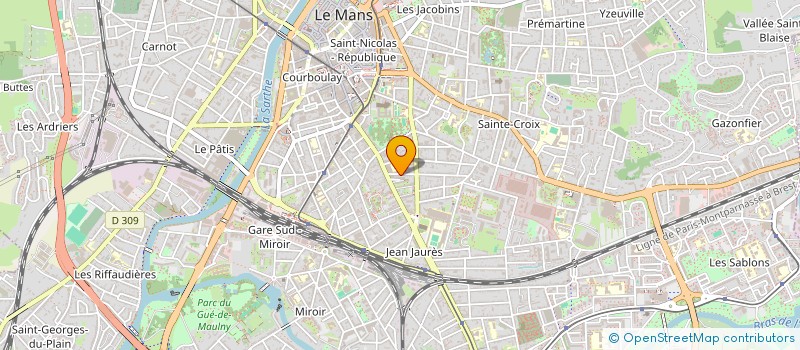 localisation de l'entreprise MADAME LIGIA MENDES  LE MANS