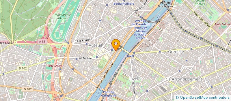 localisation de l'entreprise MADAME LIGIA RAFAELI DE MIRANDA NETO  PARIS