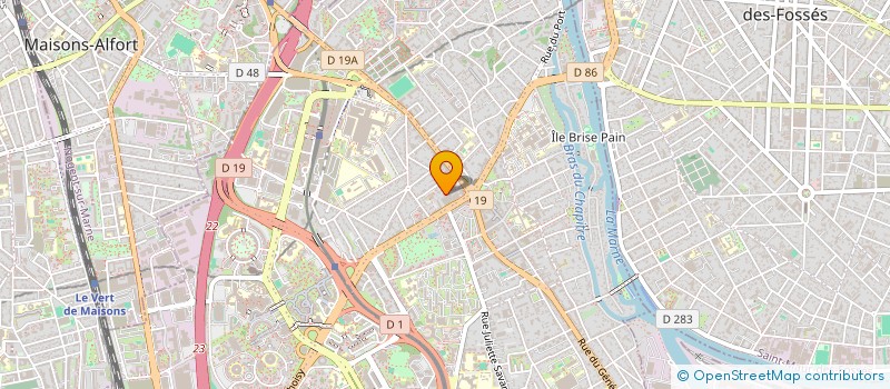 localisation de l'entreprise MADAME LIHUI MA  CRETEIL