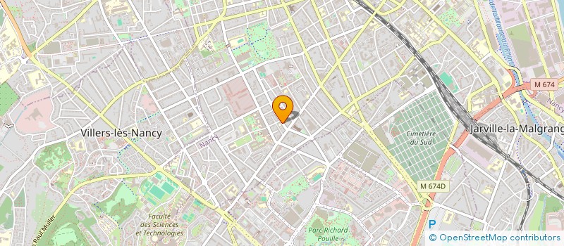 localisation de l'entreprise MADAME LIINA STASSJUK  NANCY