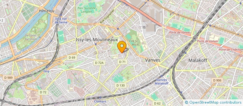 localisation de l'entreprise MADAME LIJUAN TIAN à ISSY-LES-MOULINEAUX