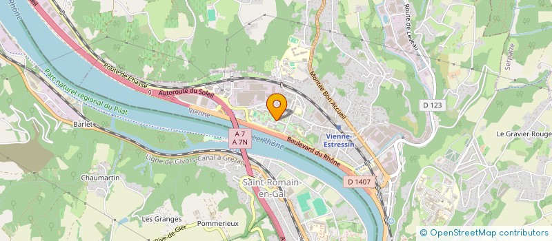 localisation de l'entreprise MADAME LIKA DAVRICHIANI à VIENNE