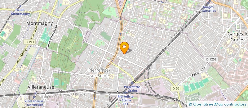 localisation de l'entreprise MADAME LILA AIT BOUALI à PIERREFITTE-SUR-SEINE
