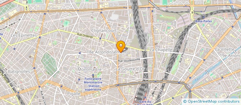 localisation de l'entreprise MADAME LILA AKOUBA à PARIS