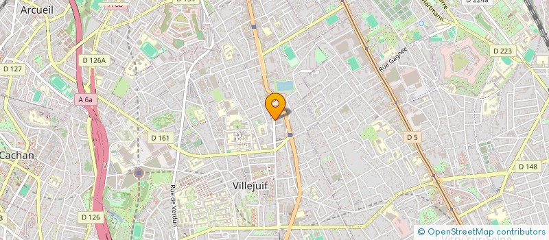 localisation de l'entreprise MADAME LILA AZAR  VILLEJUIF