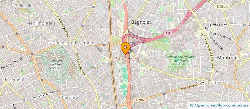 localisation de l'entreprise MADAME LILA AZEU  PARIS