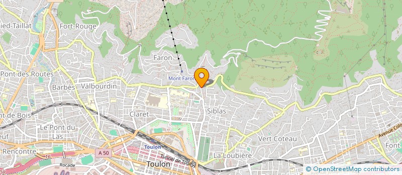 localisation de l'entreprise MADAME LILA BENGANA  TOULON