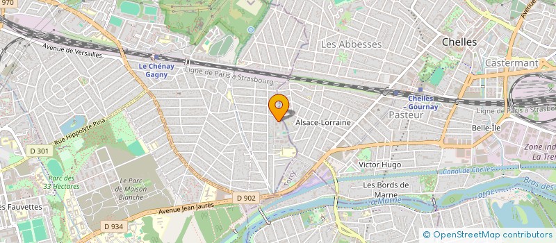 localisation de l'entreprise MADAME LILA BERREBIH  VILLEJUIF