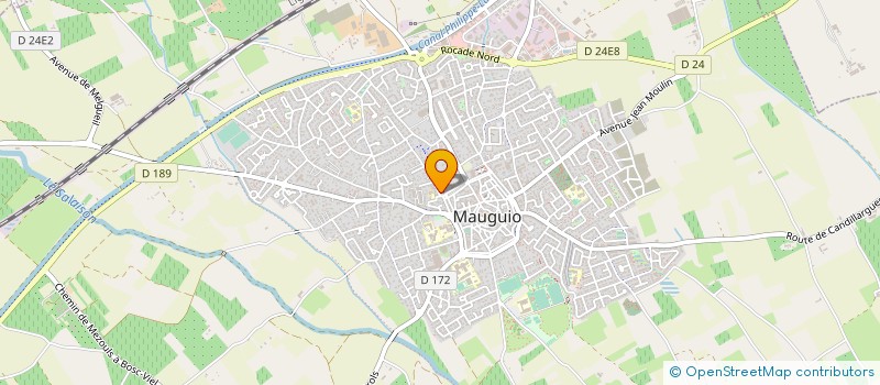 localisation de l'entreprise MADAME LILA BOUKHALFA BENNAI  MAUGUIO