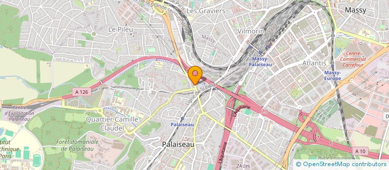 localisation de l'entreprise MADAME LILA CHIBANE à PALAISEAU