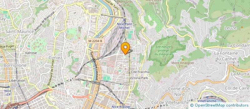 localisation de l'entreprise MADAME LILA CHIR  NICE