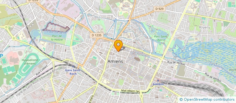 localisation de l'entreprise MADAME LILA DAVID à AMIENS