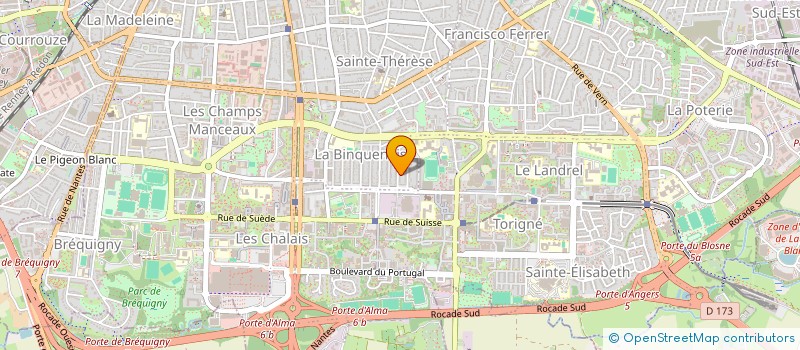 localisation de l'entreprise MADAME LILA GAFFIERO  RENNES