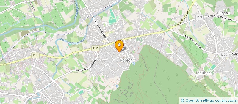 localisation de l'entreprise MADAME LILA GHILI  ROBION