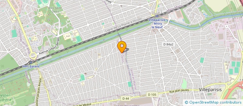 localisation de l'entreprise MADAME LILA GOPITCHANDIRANE  LIVRY-GARGAN