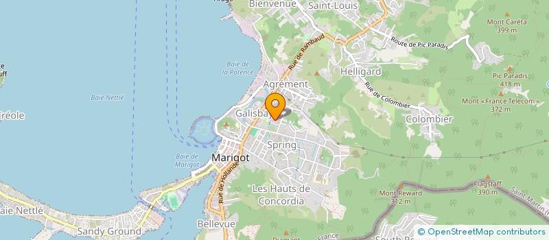 localisation de l'entreprise MADAME LILA HOERNEL à SAINT MARTIN