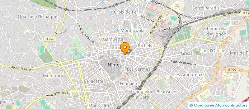 localisation de l'entreprise MADAME LILA JAYAL  NIMES