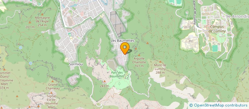 localisation de l'entreprise MADAME LILA LABIDI  MARSEILLE 9EME