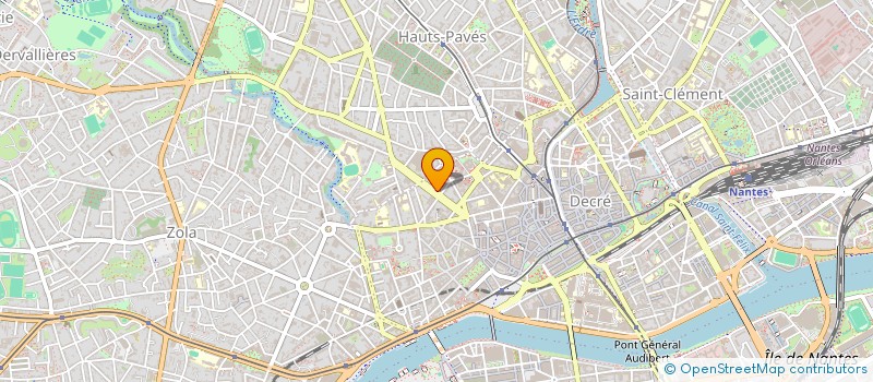 localisation de l'entreprise MADAME LILA LECHAT  NANTES