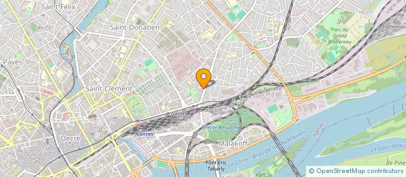 localisation de l'entreprise MADAME LILA PRIEUR à NANTES