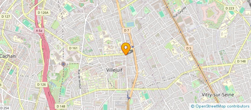 localisation de l'entreprise MADAME LILA RAHMOUNE à VILLEJUIF