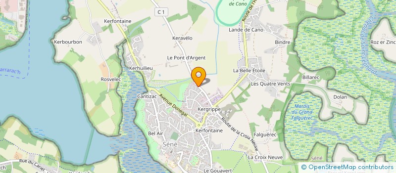 localisation de l'entreprise MADAME LILA RIBOUCHON à SENE