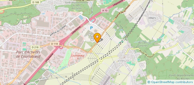 localisation de l'entreprise MADAME LILA TRANCARD  VILLEBON-SUR-YVETTE