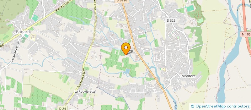 localisation de l'entreprise MADAME LILA UHRHAN  SAINT-CHRISTOL-LEZ-ALES