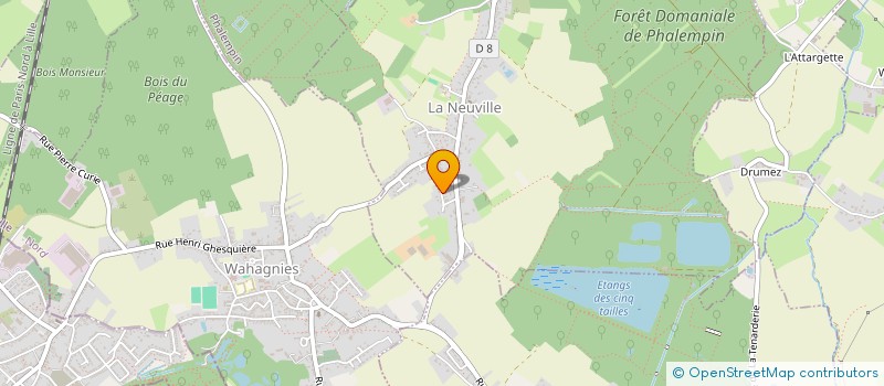 localisation de l'entreprise MADAME LILAS COUSIN  LA NEUVILLE