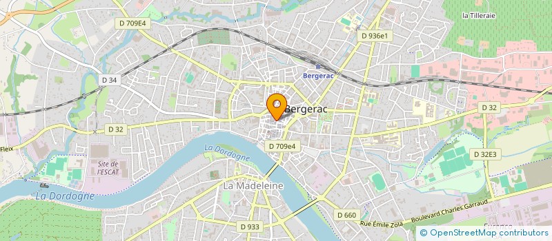 localisation de l'entreprise MADAME LILAS DURON à BERGERAC