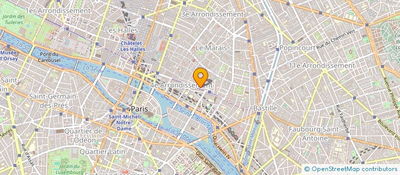localisation de l'entreprise MADAME LILAS-JOSIANE CHAUDERON à PARIS
