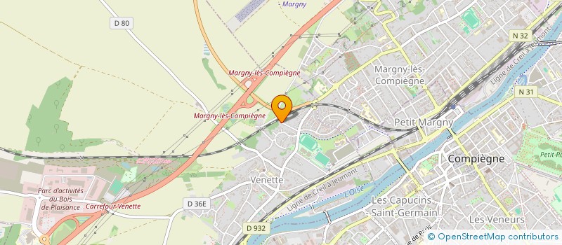 localisation de l'entreprise MADAME LILAS-MARION MIRLO  VENETTE