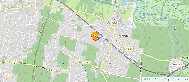 localisation de l'entreprise MADAME LILAS MONGALI BOMINA  LE TEICH